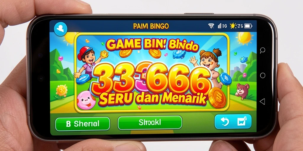 Tampilan gameplay seru di 333666 aplikasi Bingo.
