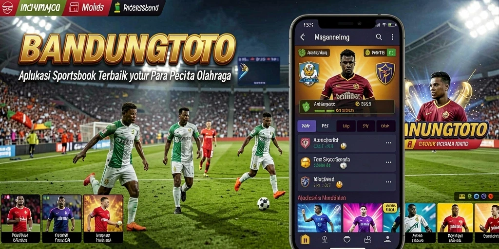 Tampilan gameplay menarik dari aplikasi Sportsbook BANDUNGTOTO.