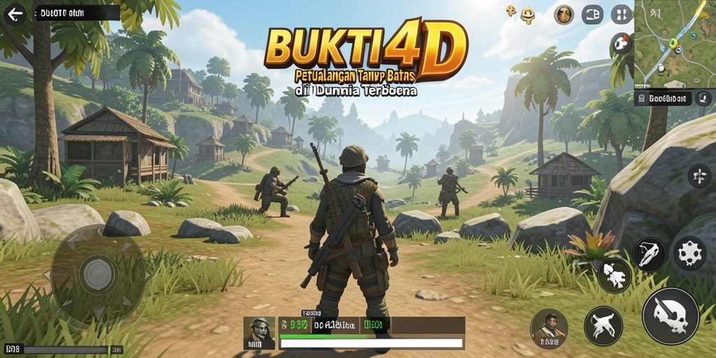Tangkapan layar BUKTI4D menunjukkan aksi seru dalam dunia terbuka.
