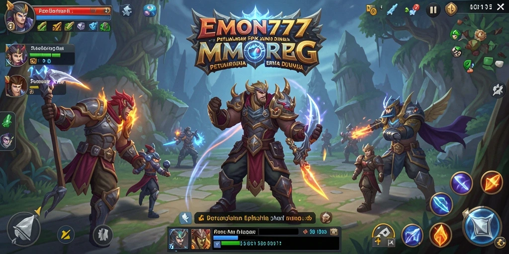 Gameplay seru EMON777 dengan aksi petualangan yang mendebarkan.