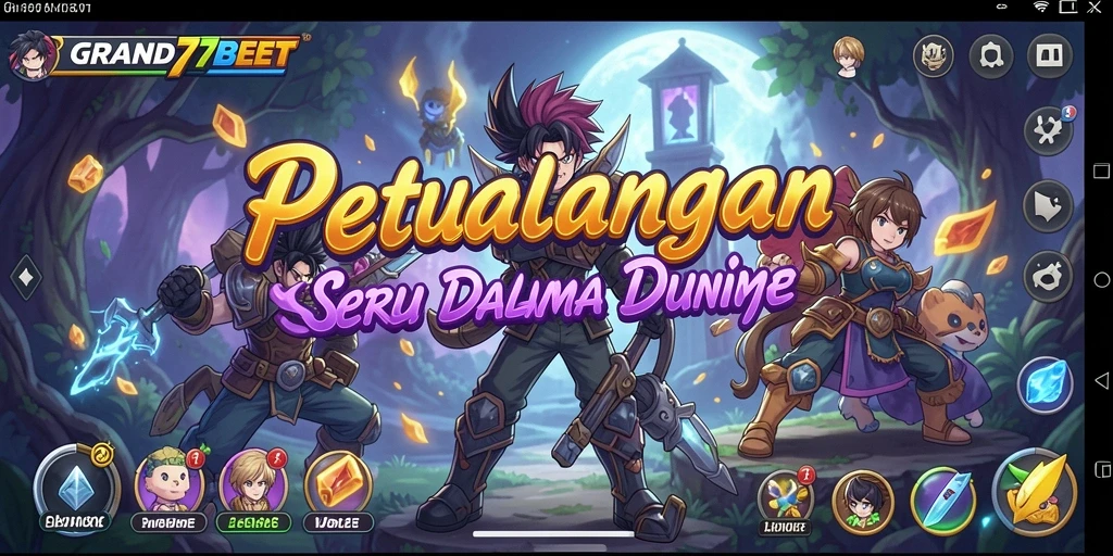 Gameplay seru dengan karakter anime yang menarik.