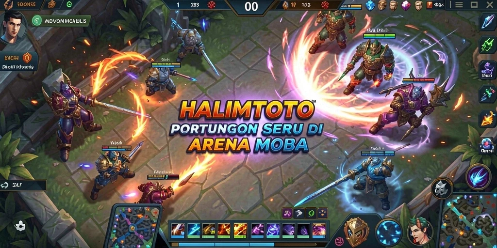 Tampilan seru dan aksi mendebarkan dalam HALIMTOTO.