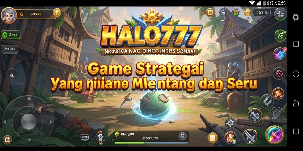 Tampilan gameplay HALO777 yang penuh strategi dan ketegangan.