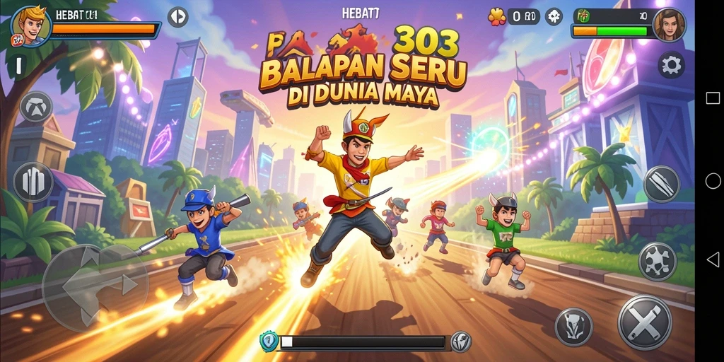 Tampilan aksi balapan seru di HEBAT303 yang memukau.