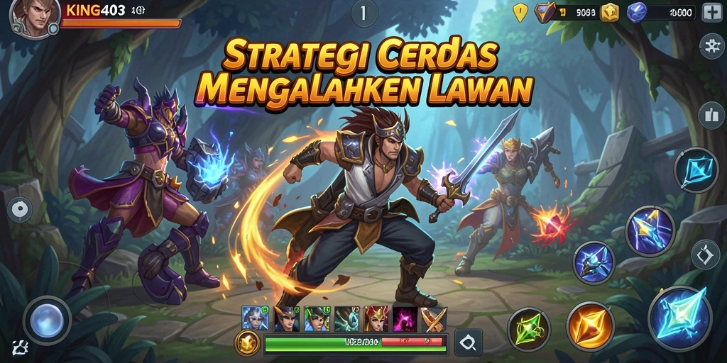 Tampilkan screenshot KING403 dengan strategi yang mendebarkan.