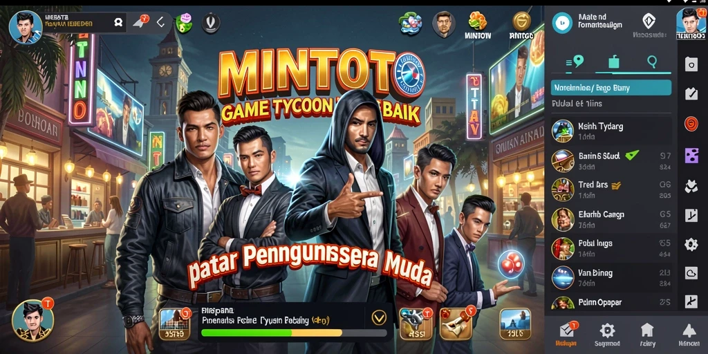 Tampilan gameplay MINTOTO yang seru dan penuh warna.