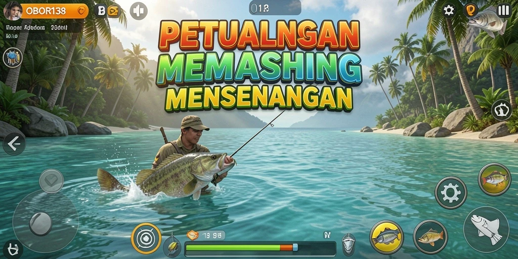 Tangkapan ikan yang menakjubkan dalam gameplay OBOR138.