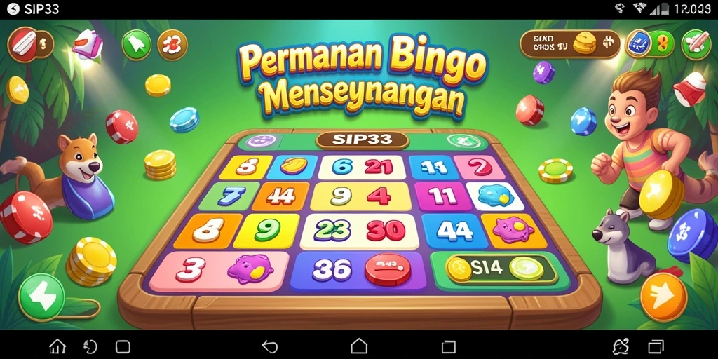 Tampilan gameplay Bingo yang seru dan mengasyikkan di SIP33.