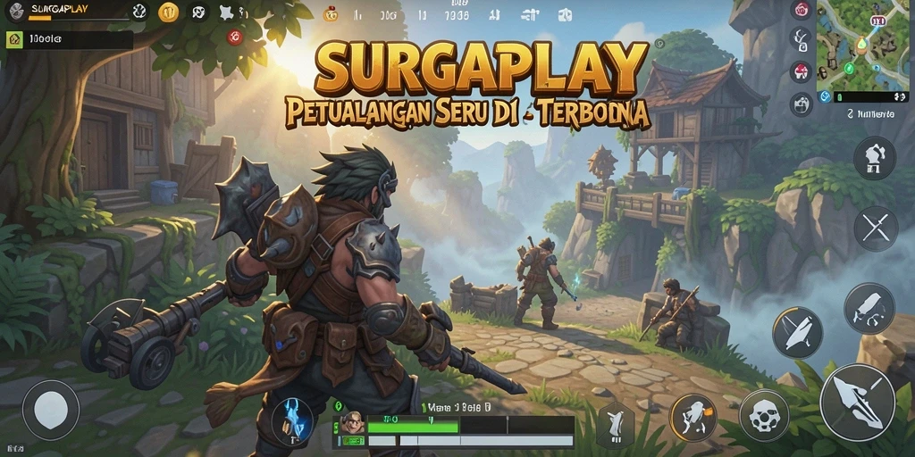 Gameplay SURGAPLAY yang menakjubkan di dunia terbuka.