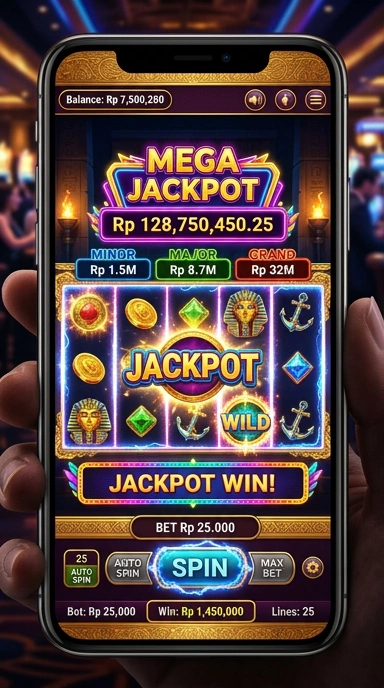 Screenshot dari kategori aplikasi di slotgaming yang menawarkan beragam pilihan.